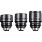 DZOFILM Set PAVO 28/40/75mm t/2.1 2x Anamorphic Prime Lens - Neutral Coating - PL/EF - Scala Metri