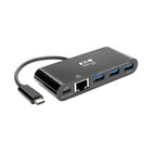 EATON Tripp Lite U460-003-3AGB-C hub di interfaccia USB 3.2 Gen 2 (3.1 Gen 2) Type-C 5000 Mbit/s Nero