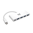 EATON Tripp Lite U460-004-4A-C hub di interfaccia USB 3.2 Gen 1 (3.1 Gen 1) Type-C 5000 Mbit/s Bianco