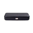 Edizard EZ Power Cube- Black Qi2 Stazione di ricarica e organizzazione ricarica wireless 3 in 1 (15 W+5 W+2,5 W Max), uscita Type-C 65 W Max, colore nero