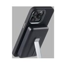 Edizard Power Bank MagSafe EZ wireless Qi 2 da 10.000 mAh, litio polimerico, 38,5 Wh, ingresso 18 W, uscita 20 W max (wireless 15 W max), 180 g, nero
