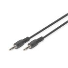 EMMEGI Digitus 3.5mm M/M, 1.5 m cavo audio 1,5 m Nero
