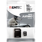 EMTEC 16GB MICRO SDHC Classe 10 CLASSIC 20MB/12MB CON ADATTATORE