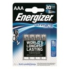 Energizer 1x4 ENERGIZER Ultimate Lithium Micro AAA 1,5V
