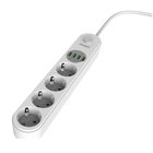 Energizer EPB2500W00EU prolunghe e multiple 2 m 4 presa(e) AC Interno Bianco