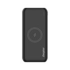 Energizer QE10009PQ batteria portatile Polimeri di litio (LiPo) 10000 mAh Carica wireless Nero