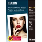 Epson Archival Matte Paper A 3 50 fogli