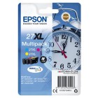 Epson DURABrite Ultra Ink 27 XL Multipack (Ciano, Magenta, Giallo) T 2715