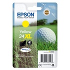 Epson Golf ball Singlepack Yellow 34XL DURABrite Ultra Ink