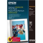 Epson Premium Semigloss Photo Paper. A4 20 Sheet