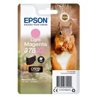 Epson Squirrel Singlepack Light Magenta 378XL Claria Photo HD Ink