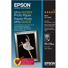 Epson Ultra Glossy Photo Paper 10x15 cm 20 fogli