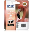 Epson Cartuccia doppia inchiostro Gloss Optimizer T0870