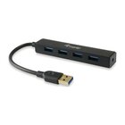 equip 128953 hub di interfaccia USB 3.2 Gen 1 (3.1 Gen 1) Type-A 5000 Mbit/s Nero