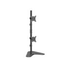 equip Supporto da tavolo per doppio monitor verticale da 17” a 32”