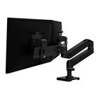 ERGOTRON LX Pro Series BRACCI DOPPIO MONITOR DA SCRIVANIA LX PRO DUAL DIRECT (NERO) 27"