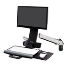 ERGOTRON Styleview Sit-Stand Combo Arm 61 cm (24") Alluminio Parete