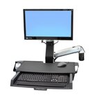 ERGOTRON StyleView Sit-Stand Combo Arm with Worksurface 61 cm (24") Parete