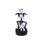 Exquisite Gaming Cable Guys The Nightmare Before Christmas: Jack Skellington Supporto passivo Controller per videogiochi, Telefono cellulare/smartphone, Telecomando Nero, Bianco