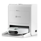 Ezviz RS2 Aspirapolvere lavapavimenti robot con base di lavaggio automatica e telecamera di sicurezza, connesso con app