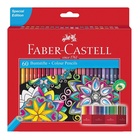 Faber Castell Astuccio in cartone con 60 matite colorate eagonali permanenti Eco