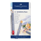 Faber Castell Faber-Castell Goldfaber Aqua pastello colorato 12 pezzo(i) Multicolore