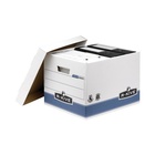 Fellowes 0026101 scatola per la conservazione Blu, Bianco