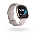 FitBit Versa Sense Health-Watch Avanzato Cassa da 40 mm Bianco Lunare