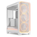 Fractal Design Meshify 3 Bianco Ambience Pro RGB Bianco White TG Clear