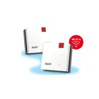 FRITZ Mesh Set FRITZ!Mesh Wi-Fi Set 1600 2-PACK EDITION INTERNATIONAL Dual-band (2.4 GHz/5 GHz) Wi-Fi 6 (802.11ax) Rosso, Bianco Interno