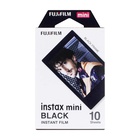 Fujifilm 10 Pellicole Mini Instax Bordo Nero