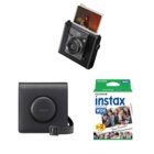 Fujifilm Instax Wide Evo + 20 Pellicole per Instax Wide + Custodia per Fujifilm instax Wide Evo