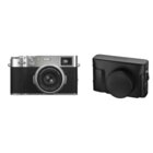 Fujifilm X100VI Argento + Custodia originale in pelle Nera