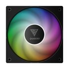 GAMDIAS NOTUS M1-1201 ARGB sistema di raffreddamento per computer Processore Kit di raffreddamento a liquido 12 cm Nero 1 pz