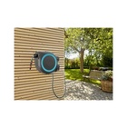 Gardena 18625-20 Rocchetto montato a muro Automatico Nero, Blu