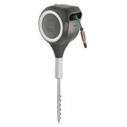 Gardena RollUp Avvolgitubo da terra Automatico Nero, Grigio