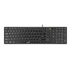 GENIUS Computer Technology 31310017403 tastiera Universale USB QWERTY Ceco Nero