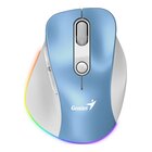GENIUS Ergo 9000S Pro mouse Universale Mano destra RF senza fili + Bluetooth Ottico 2400 DPI