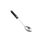 Ghidini Cipriano 1731 Cucchiaio da cottura Nylon, Inox Nero, Inox 1 pz
