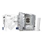 GigaByte B860I AORUS PRO ICE Scheda madre - CPU Intel Core Ultra, VRM a 8+1+2+1 fasi, fino a 9200MHz DDR5, 1xPCIe 5.0 + 1xPCIe 4.0 M.2, LAN 2,5 GbE, WIFI 7, Thunderbolt 4