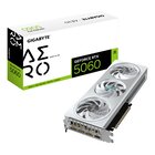 GigaByte GeForce RTX 5060 AERO OC 8G Scheda Grafica - 8GB GDDR7, 128bit, PCI-E 5.0, 2595 MHz Frequenza core, 3 x DisplayPort, 1 x HDMI, GV-N5060AERO OC-8GD
