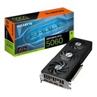 GigaByte GeForce RTX 5060 EAGLE MAX OC 8G Scheda Grafica – 8 GB GDDR7, 128 bit, PCI-E 5.0, frequenza core 2550 MHz, 3 x DisplayPort, 1 x HDMI, NVIDIA DLSS 4, GV-N5060EAGLEMAX OC-8GD 1.0