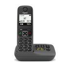 Gigaset AS490A Telefono analogico/DECT Identificatore di chiamata Nero