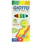 Giotto Turbo Maxi Nero, Blu, Grigio, Rosso, Giallo 6 pezzo(i)