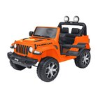 Globo E-Spidko Auto elettrica Jeep Wrangler Rubicon Arancione