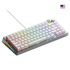 Glorious Gaming GMMK 3 PRO 75% Prebuilt tastiera USB QWERTY Inglese US Argento