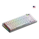 Glorious Gaming GMMK 3 PRO 75% Prebuilt tastiera USB + RF Wireless + Bluetooth QWERTY Inglese US Argento