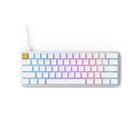 Glorious PC Gaming Race GMMK tastiera USB QWERTY US International Argento, Bianco