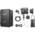 Godox KNOWLED COB MG1200R con Custodia Rigida