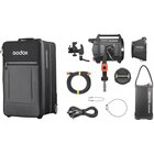 Godox KNOWLED COB MG1200R con Trolley